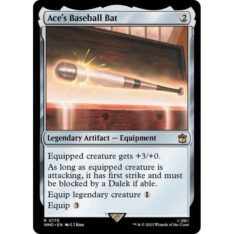 Ace's Baseball Bat [Doctor Who]