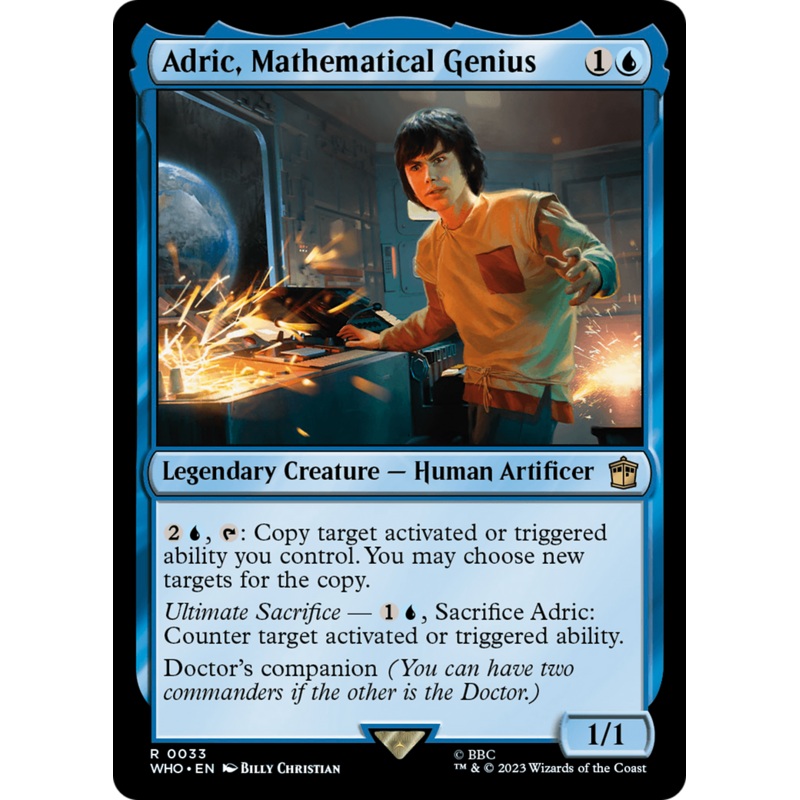 Adric, Mathematical Genius [Doctor Who]
