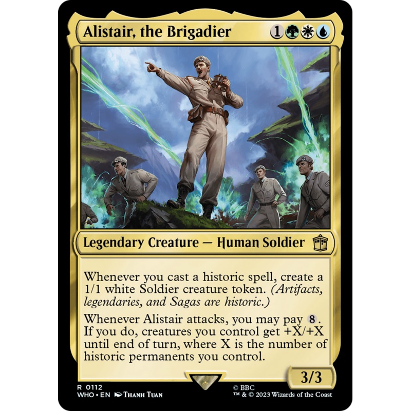 Alistair, the Brigadier [Doctor Who]