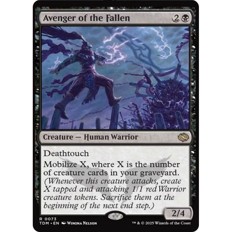 Avenger of the Fallen [Tarkir: Dragonstorm]