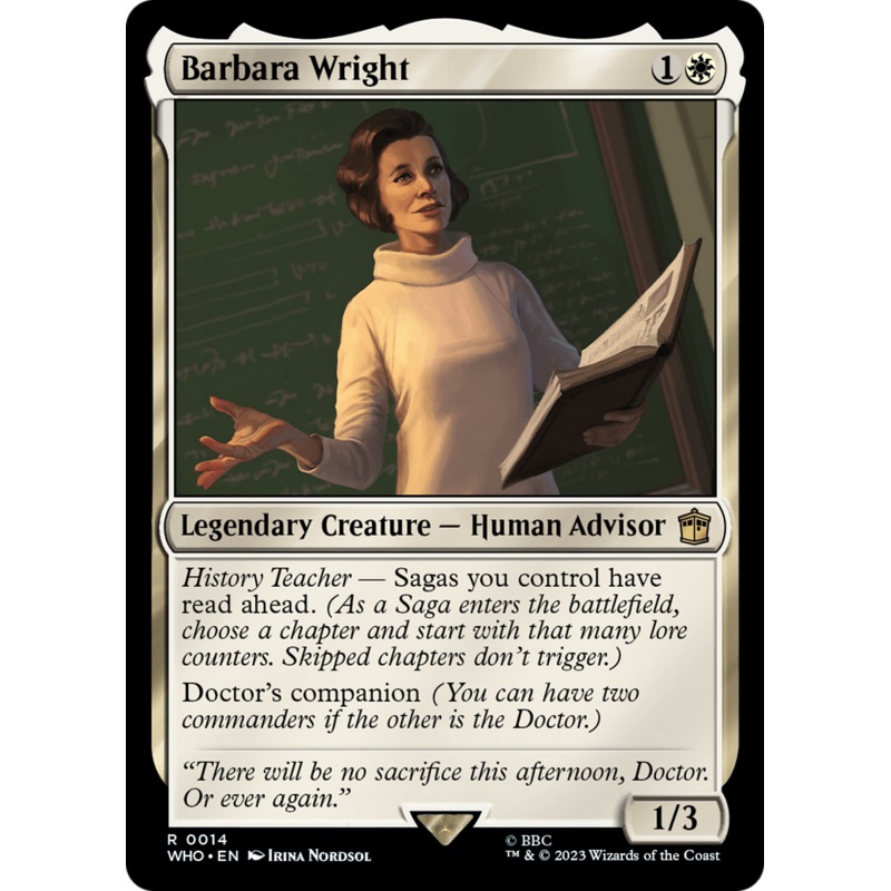 Barbara Wright [Doctor Who]