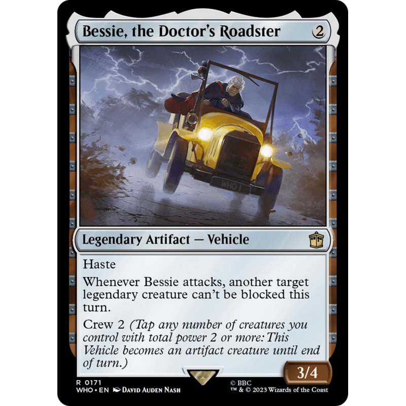 Bessie, the Doctor's Roadster [Doctor Who]