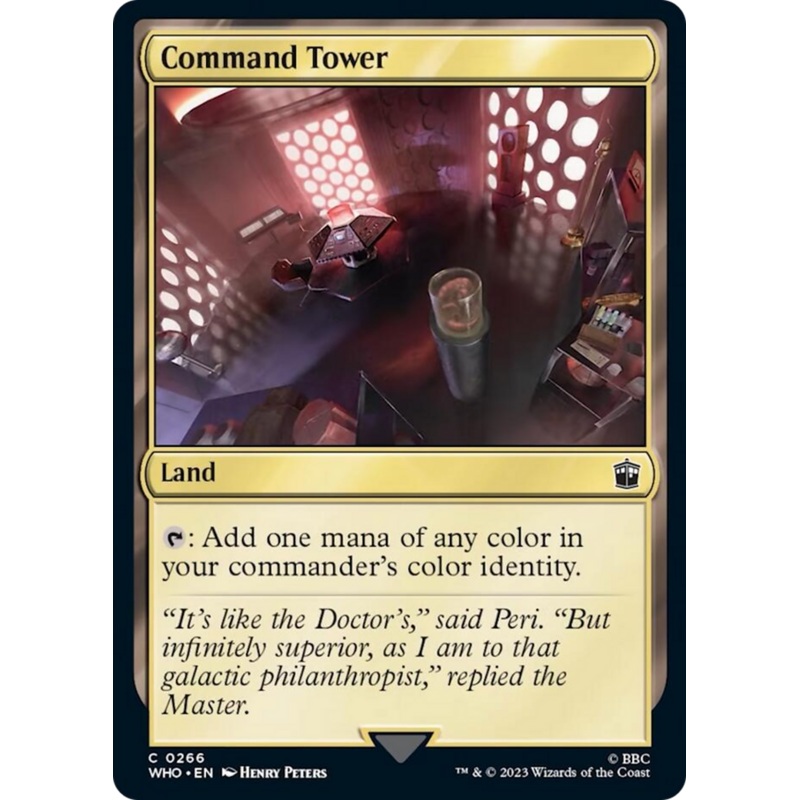 Command Tower (0266) [Doctor Who]