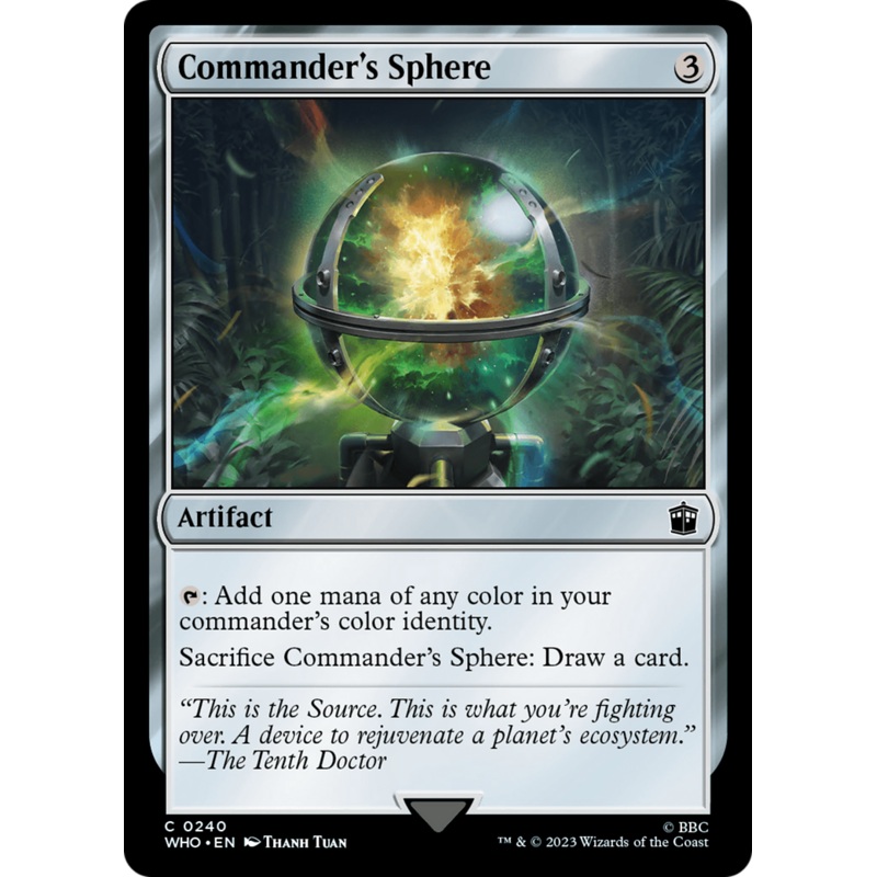 Commander's Sphere [Doctor Who]