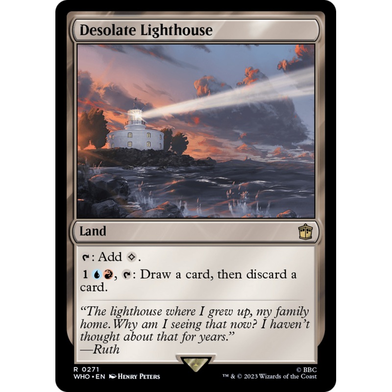 Desolate Lighthouse [Doctor Who]