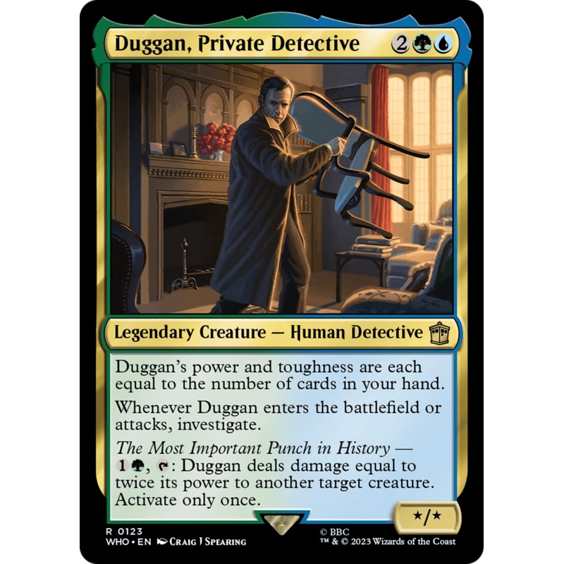 Duggan, Private Detective [Doctor Who]