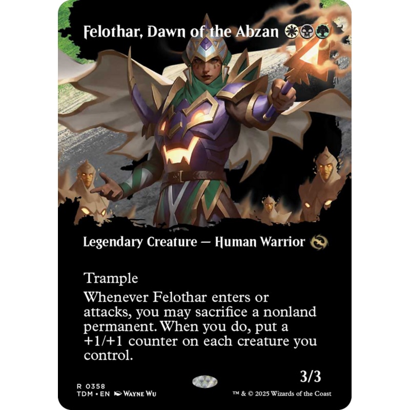 Felothar, Dawn of the Abzan (Borderless) [Tarkir: Dragonstorm]