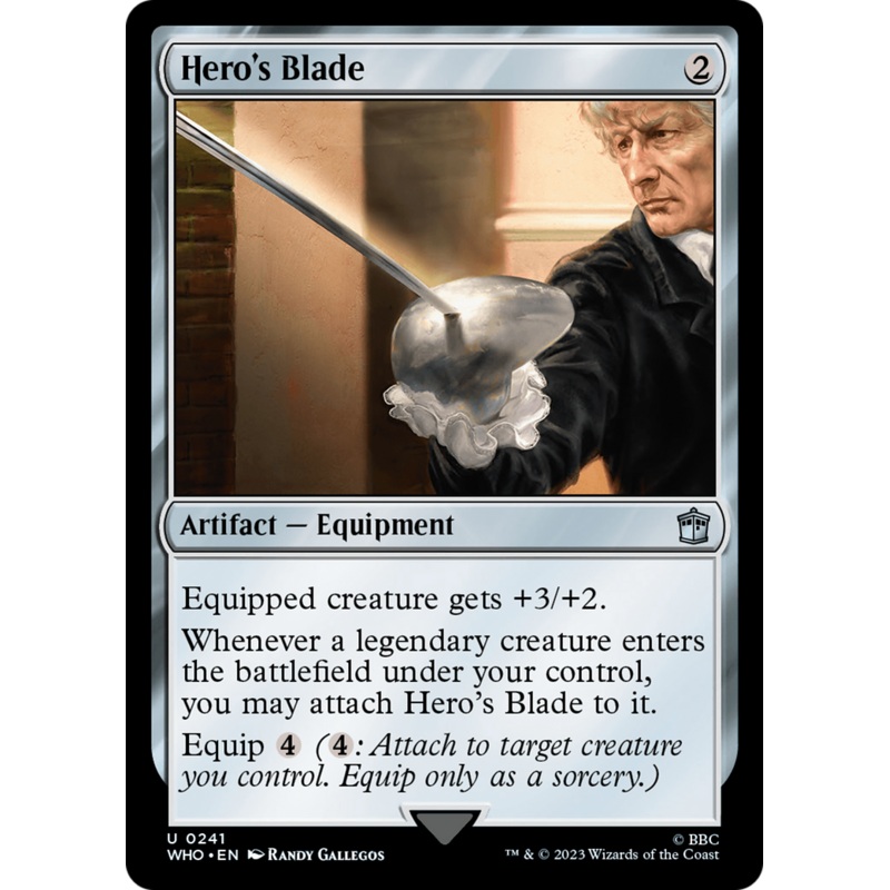 Hero's Blade [Doctor Who]