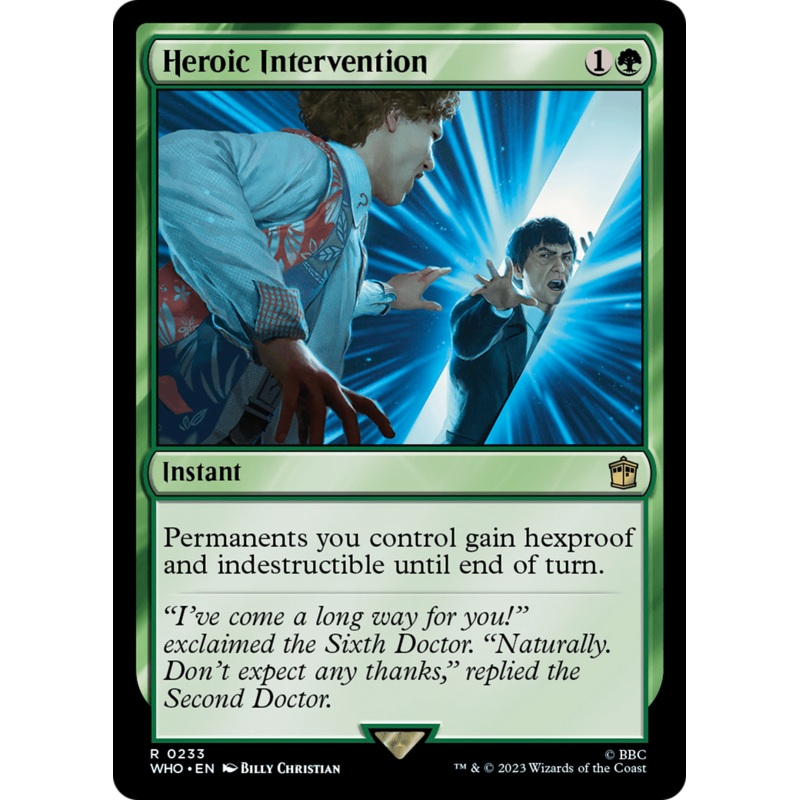 Heroic Intervention [Doctor Who]