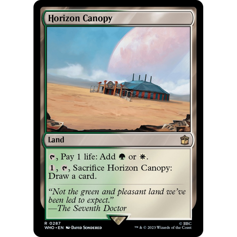 Horizon Canopy [Doctor Who]