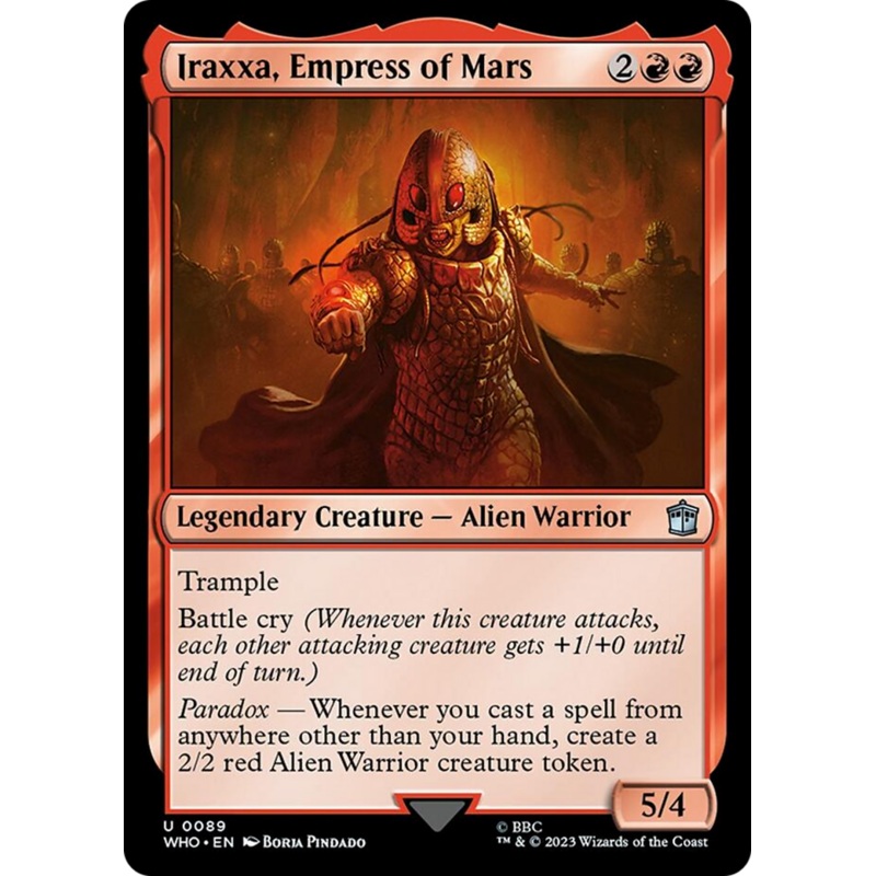Iraxxa, Empress of Mars [Doctor Who]