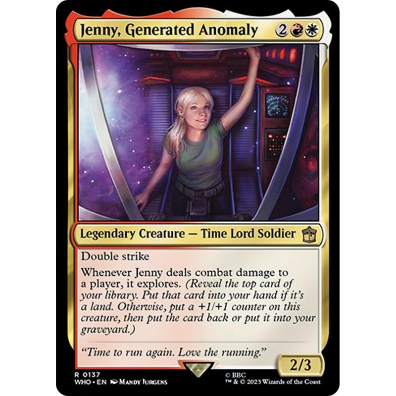 Jenny, Generated Anomaly [Doctor Who]