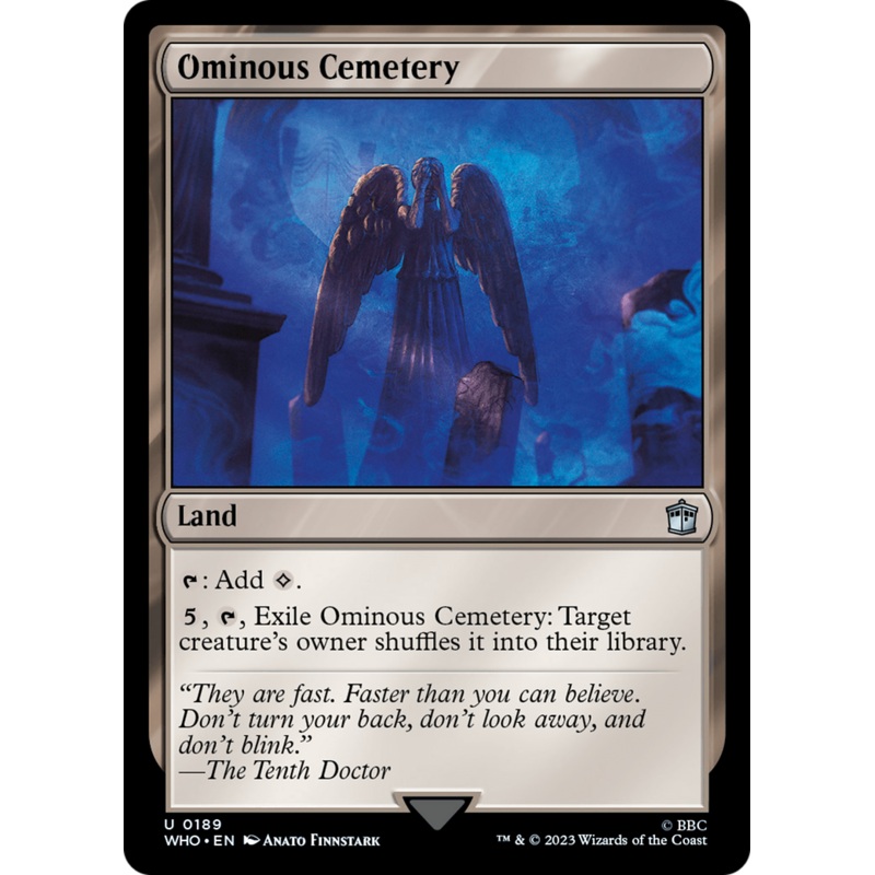 Ominous Cemetery [Doctor Who]