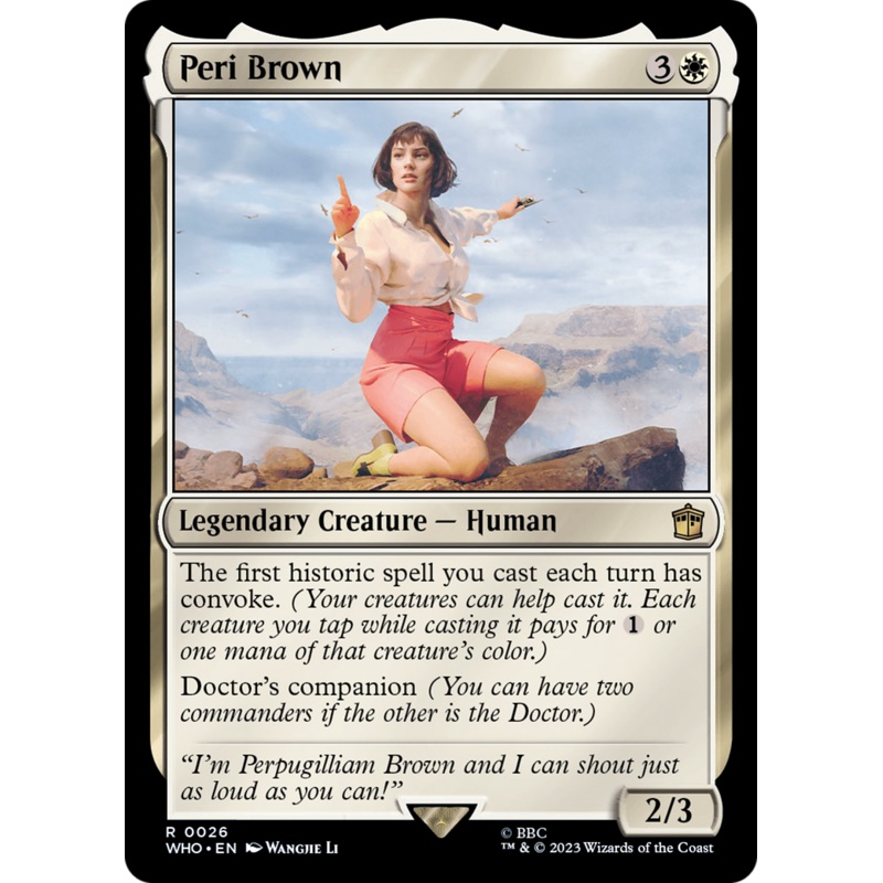 Peri Brown [Doctor Who]