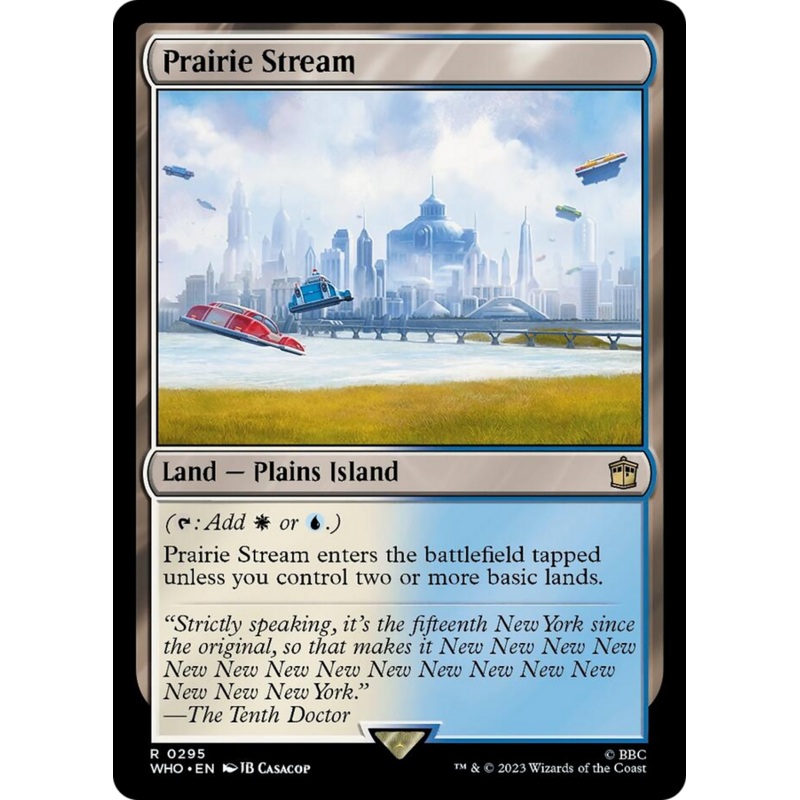 Prairie Stream [Doctor Who]