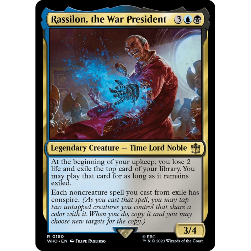 Rassilon, the War President [Doctor Who]