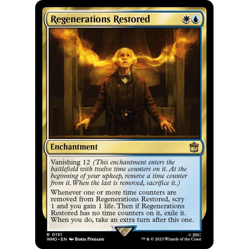 Regenerations Restored [Doctor Who]