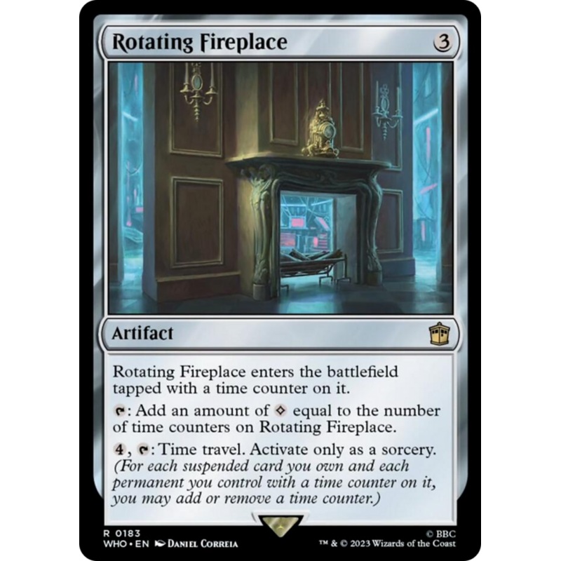 Rotating Fireplace [Doctor Who]