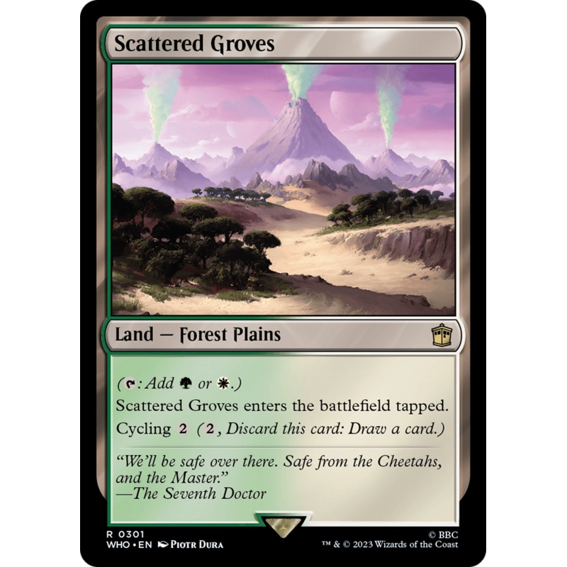 Scattered Groves [Doctor Who]