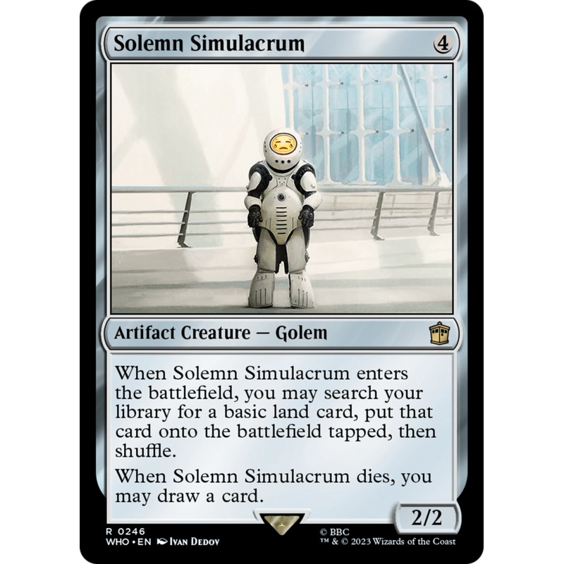 Solemn Simulacrum [Doctor Who]