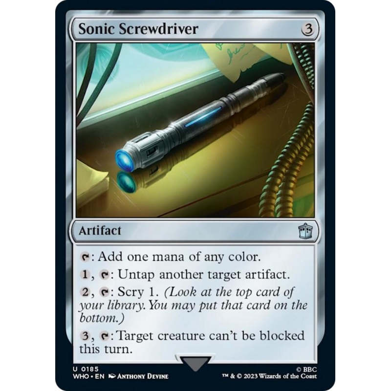 Sonic Screwdriver (0185) [Doctor Who]
