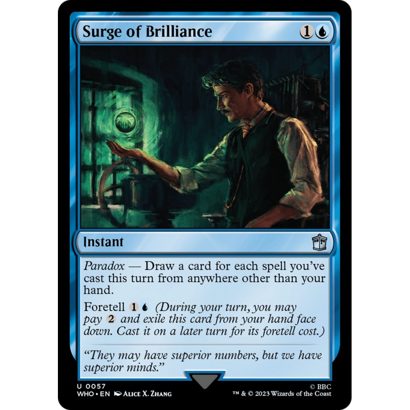 Surge of Brilliance [Doctor Who]