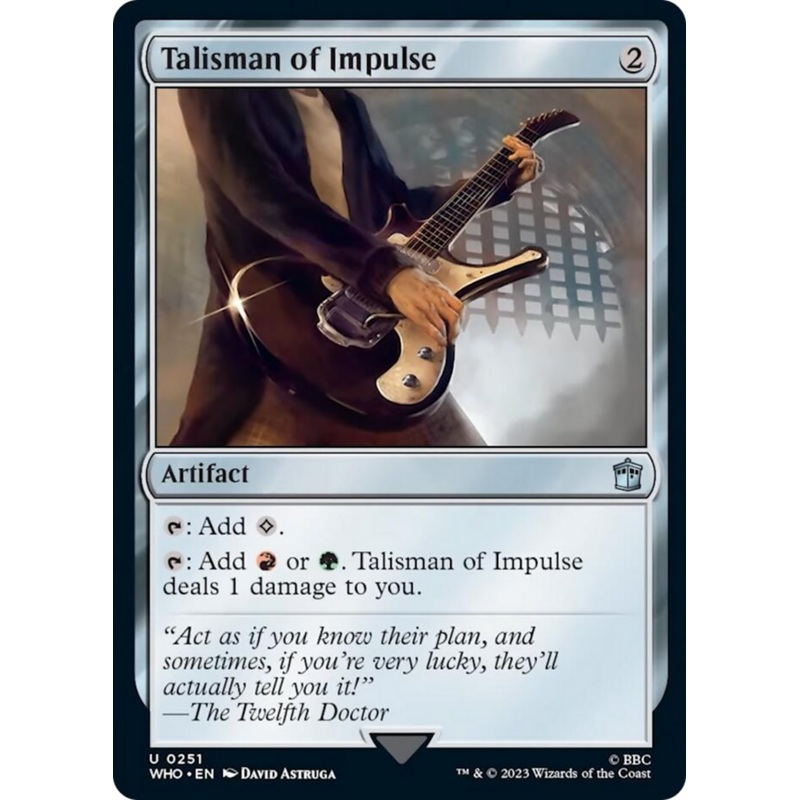 Talisman of Impulse [Doctor Who]