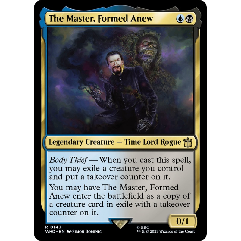 The Master, Formed Anew [Doctor Who]