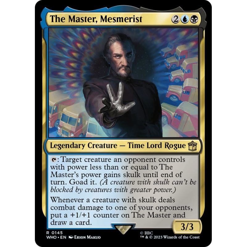 The Master, Mesmerist [Doctor Who]