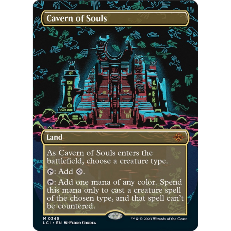 Cavern of Souls (0345) (Borderless) [The Lost Caverns of Ixalan]