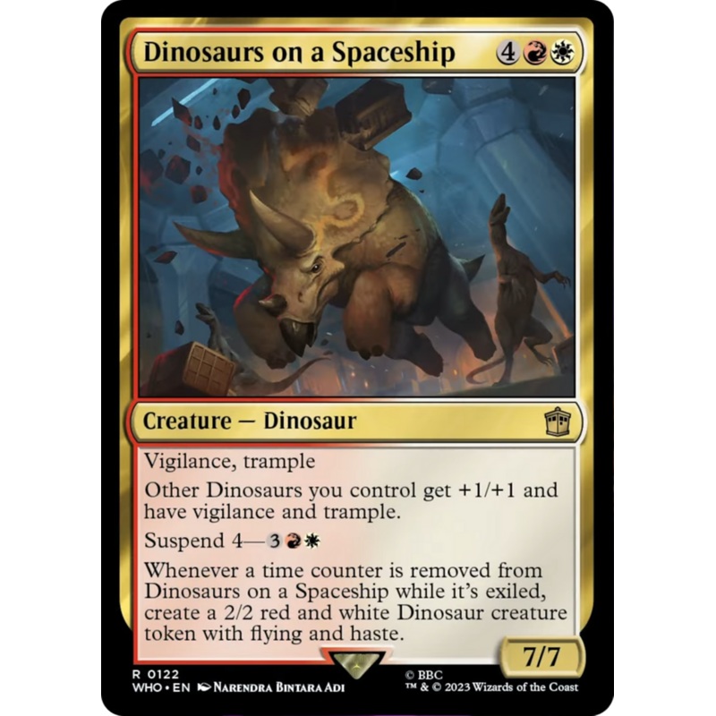 Dinosaurs on a Spaceship [Doctor Who]