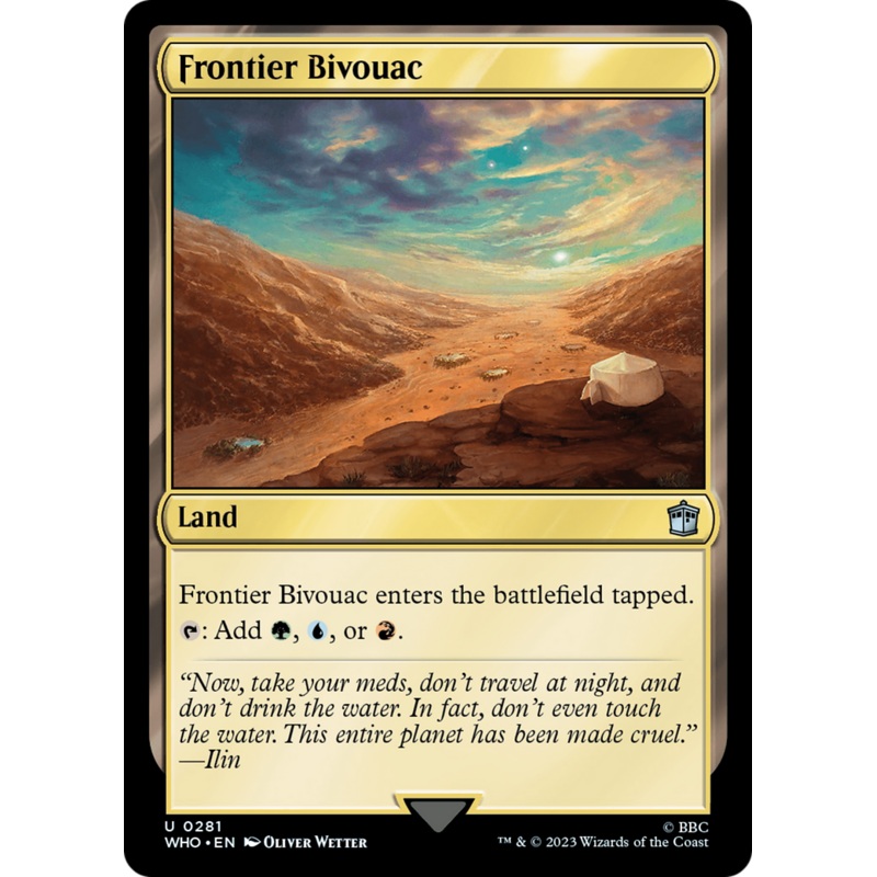 Frontier Bivouac [Doctor Who]