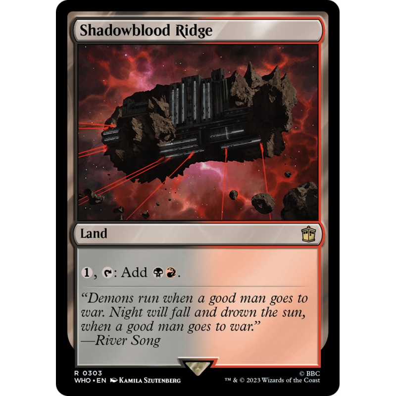 Shadowblood Ridge [Doctor Who]