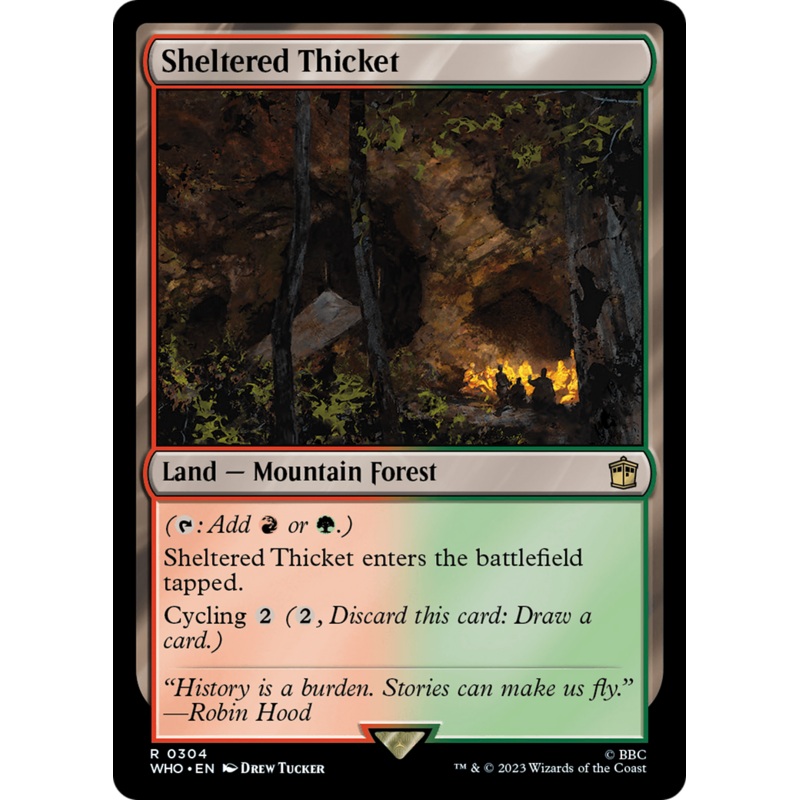 Sheltered Thicket [Doctor Who]