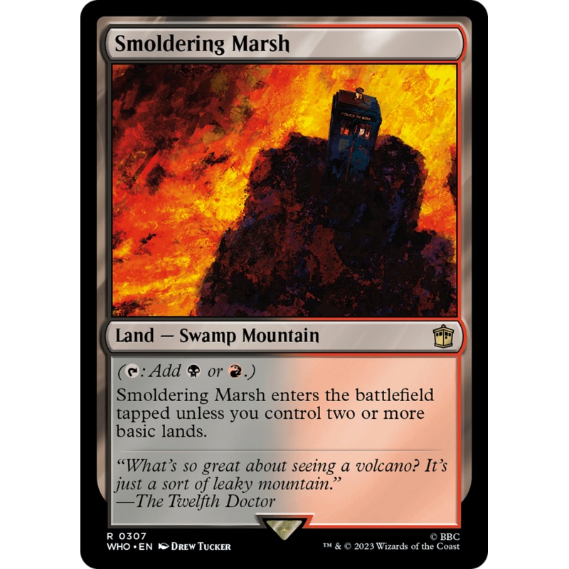 Smoldering Marsh [Doctor Who]