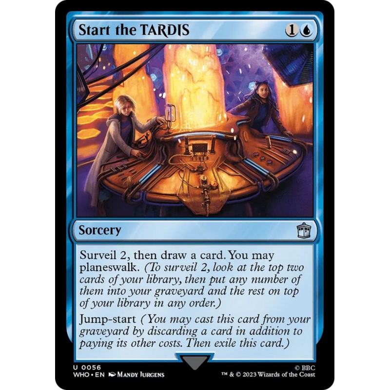 Start the TARDIS [Doctor Who]