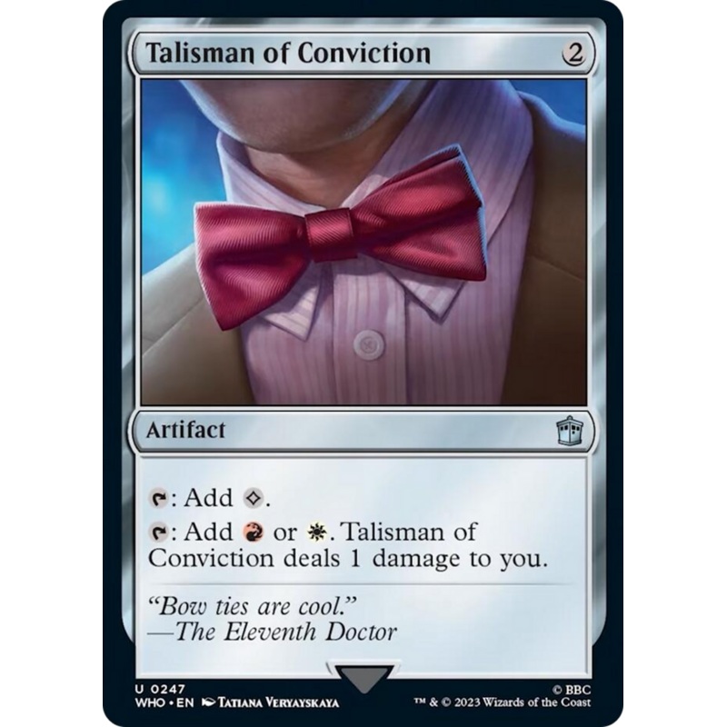 Talisman of Conviction [Doctor Who]