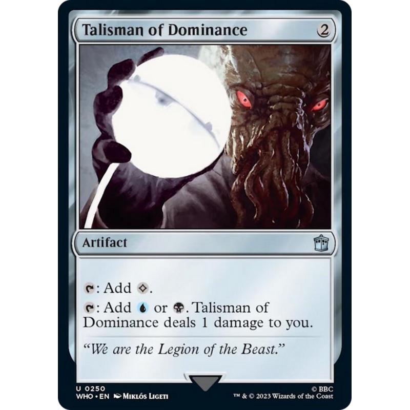 Talisman of Dominance [Doctor Who]