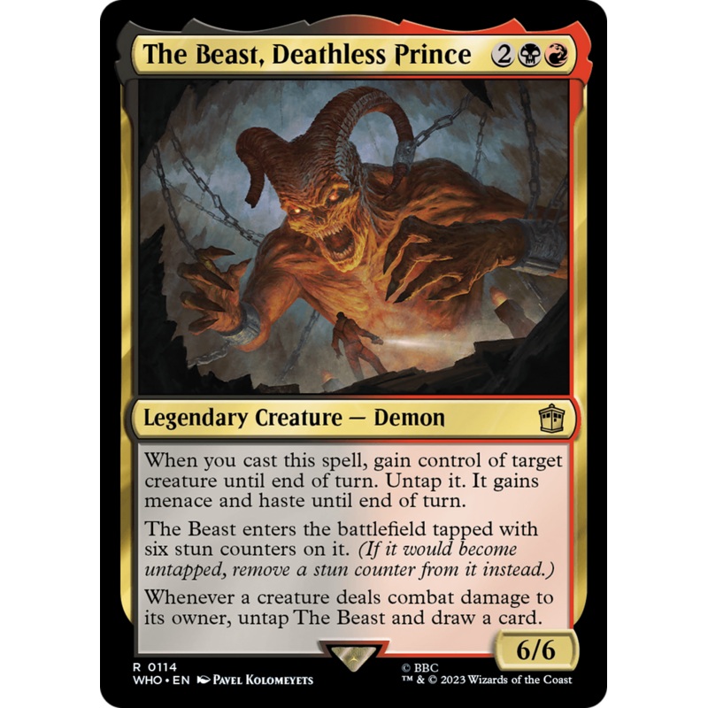 The Beast, Deathless Prince [Doctor Who]