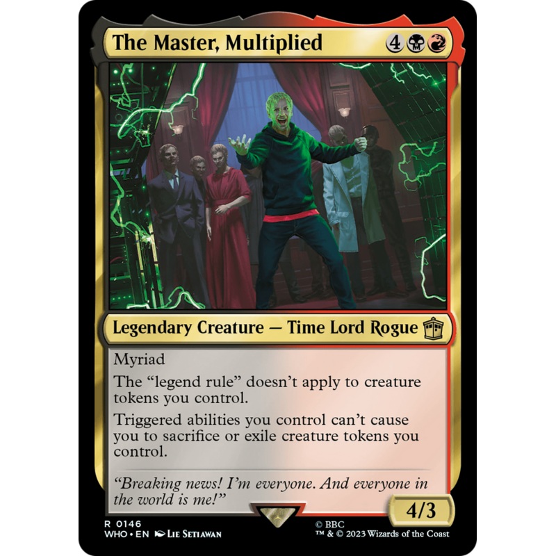 The Master, Multiplied [Doctor Who]