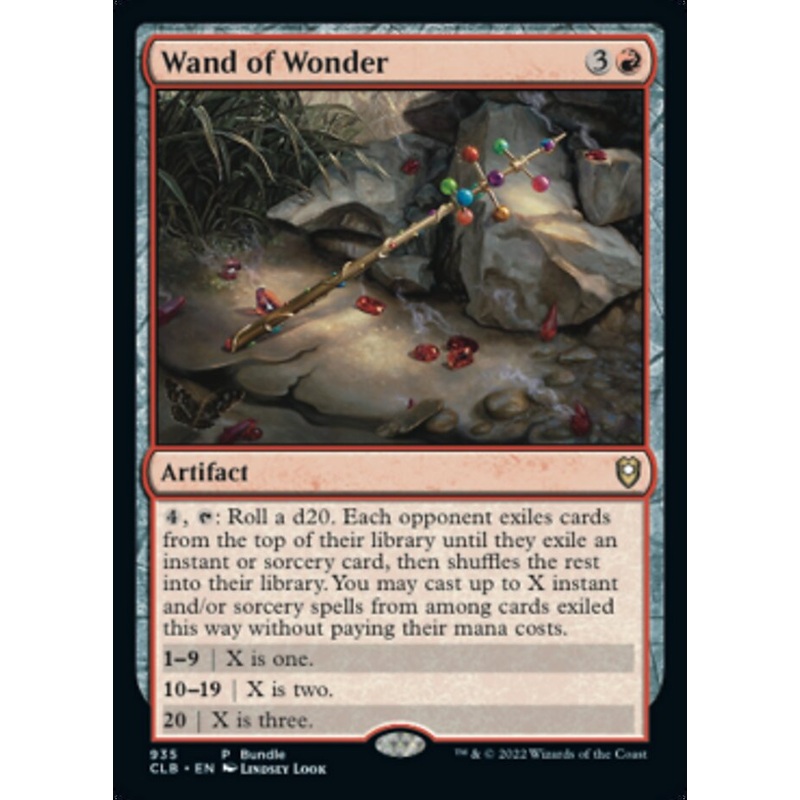 Wand of Wonder (Bundle) [Commander Legends: Battle for Baldur's Gate]
