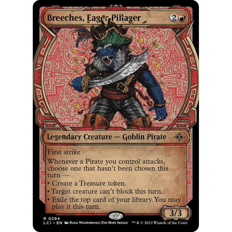 Breeches, Eager Pillager (Showcase) [The Lost Caverns of Ixalan]