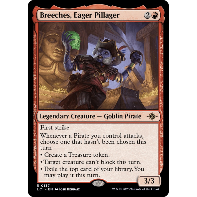 Breeches, Eager Pillager [The Lost Caverns of Ixalan]
