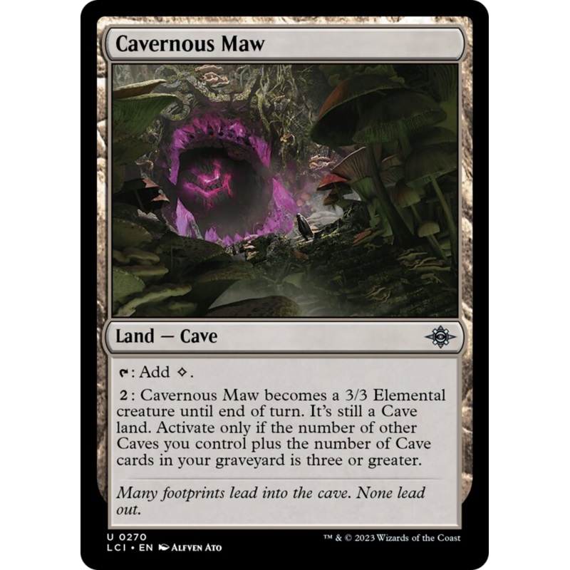 Cavernous Maw [The Lost Caverns of Ixalan]