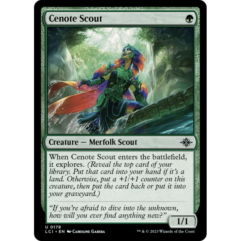 Cenote Scout [The Lost Caverns of Ixalan]