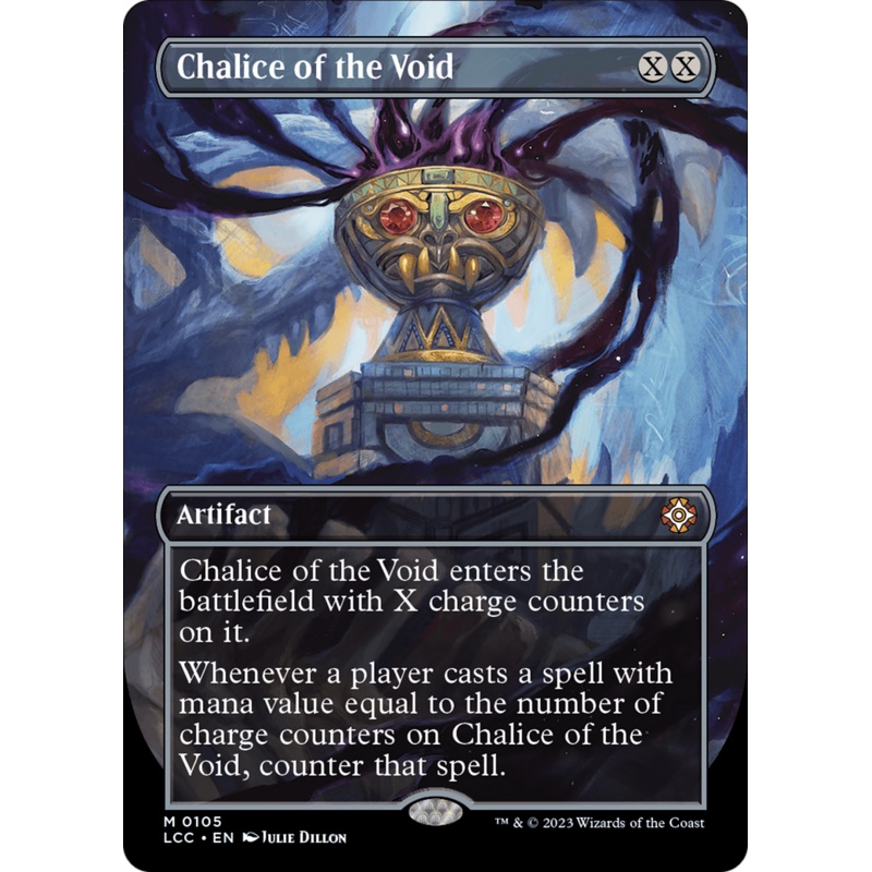 Chalice of the Void (Borderless) [The Lost Caverns of Ixalan Commander]