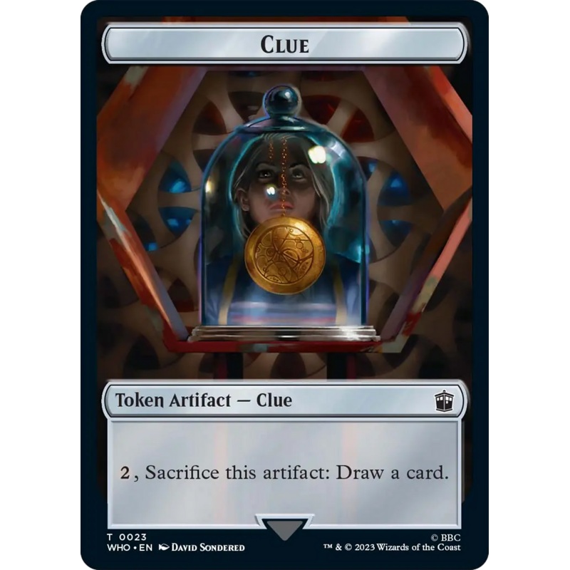 Clue Token [Doctor Who Tokens]