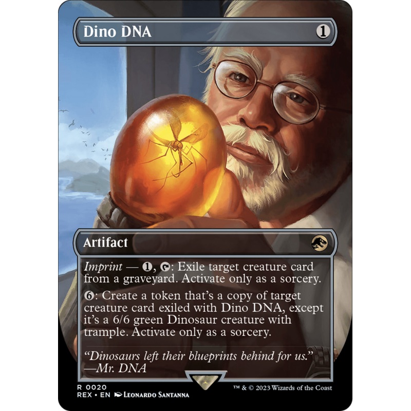 Dino DNA (Borderless) [Jurassic World Collection]