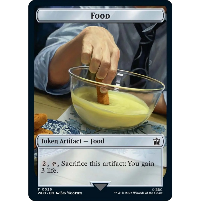 Food Token [Doctor Who Tokens]