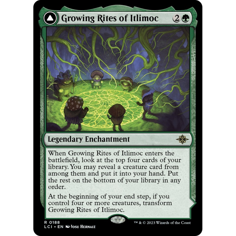 Growing Rites of Itlimoc // Itlimoc, Cradle of the Sun [The Lost Caverns of Ixalan]